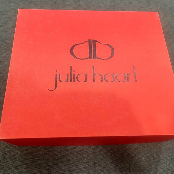 *RARE* Julia Haart Blue and Red Crystal Pave Pumps (never worn, new in box) - Picture 2 of 7